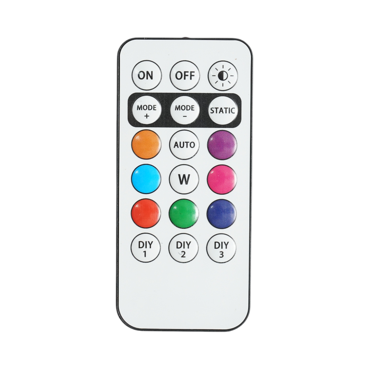 Set di 4 luci stroboscopiche LED RGB con telecomando, 10 modalità, 8 colori, batteria al litio ricaricabile da 150 mAh USB-C IP65 - immagine 4
