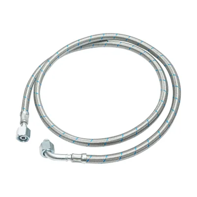 Set di 4 tubi flessibili idraulici per verricello per trattore forestale con lunghezza di 500/800/1300/1800 mm - immagine 3