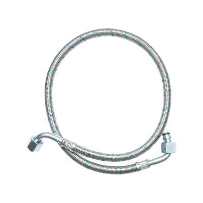 Set di 4 tubi flessibili idraulici per verricello per trattore forestale con lunghezza di 500/800/1300/1800 mm - immagine 2