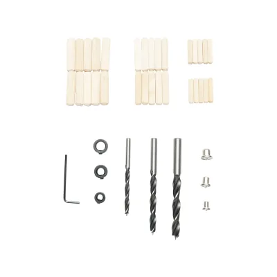 Set di 41 pezzi per incastri verticali nel legno Hoteche - immagine 4