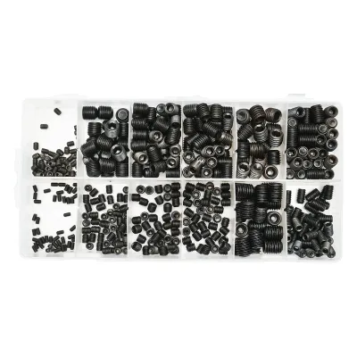 Set di 450 pezzi di perni filettati per chiave a brugola senza testa Breckner Germany - immagine 4