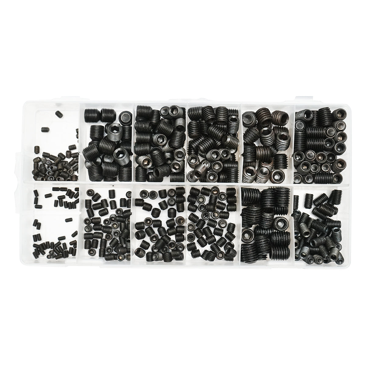Set di 450 pezzi di perni filettati per chiave a brugola senza testa Breckner Germany - immagine 4
