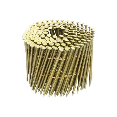 Set di 4500 chiodi su tamburo/rullo, anellati 3,1x90mm, 225 pezzi/rotolo