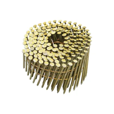 Set di 4500 chiodi su tamburo/rullo, anellati 3x70mm, 225 pezzi/rotolo
