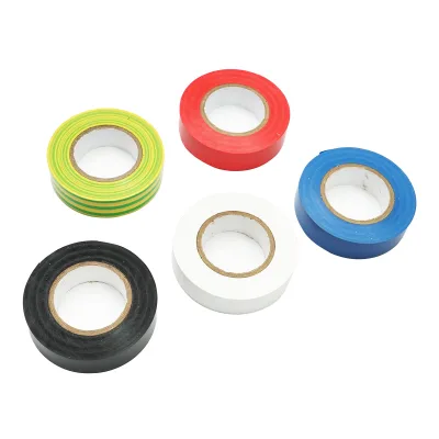 Set di 5 nastri isolanti multicolori 18mmx20m PVC Breckner Germany - immagine 3