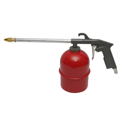 Set di 5 pezzi ad aria compressa con tubo a spirale da 5 m, ideale per lavaggio, verniciatura, gonfiaggio e soffiaggio. Breckner Germany - immagine 3