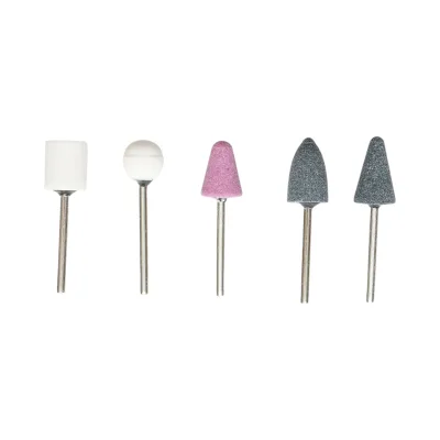 Set di 5 pietre abrasive con gambo da 3 mm Crownman - immagine 3