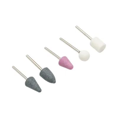 Set di 5 pietre abrasive con gambo da 3 mm Crownman - immagine 2