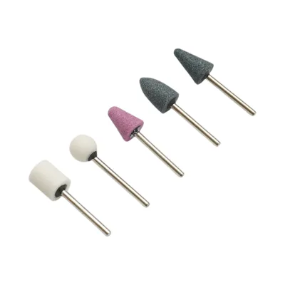 Set di 5 pietre abrasive con gambo da 3 mm Crownman - immagine 4