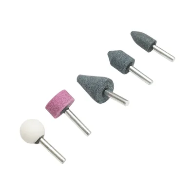 Set di 5 pietre abrasive con gambo da 6 mm Crownman - immagine 4