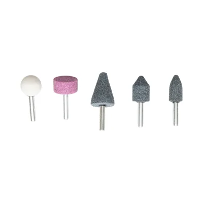 Set di 5 pietre abrasive con gambo da 6 mm Crownman - immagine 3