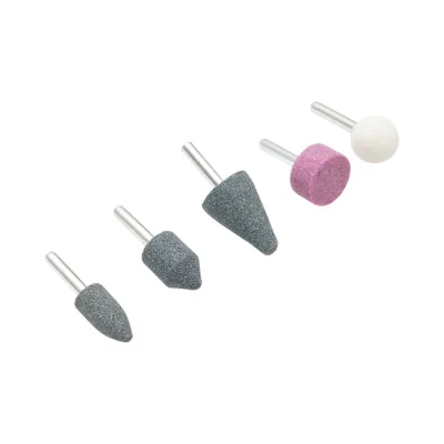 Set di 5 pietre abrasive con gambo da 6 mm Crownman - immagine 2