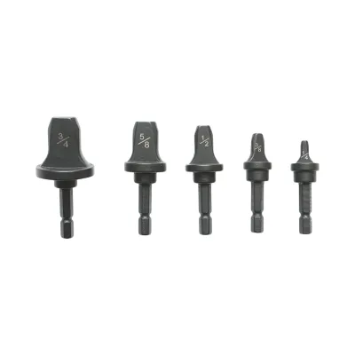 Set di 5 punte di espansione per tubi da 1/4-3/4 pollici per installazioni HVAC/R
