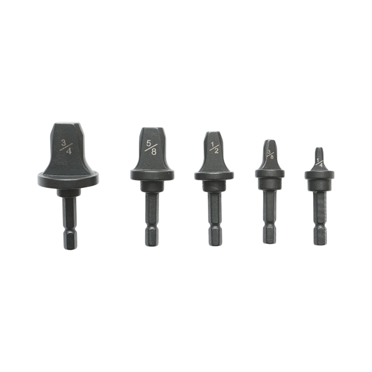 Set di 5 punte di espansione per tubi da 1/4-3/4 pollici per installazioni HVAC/R
