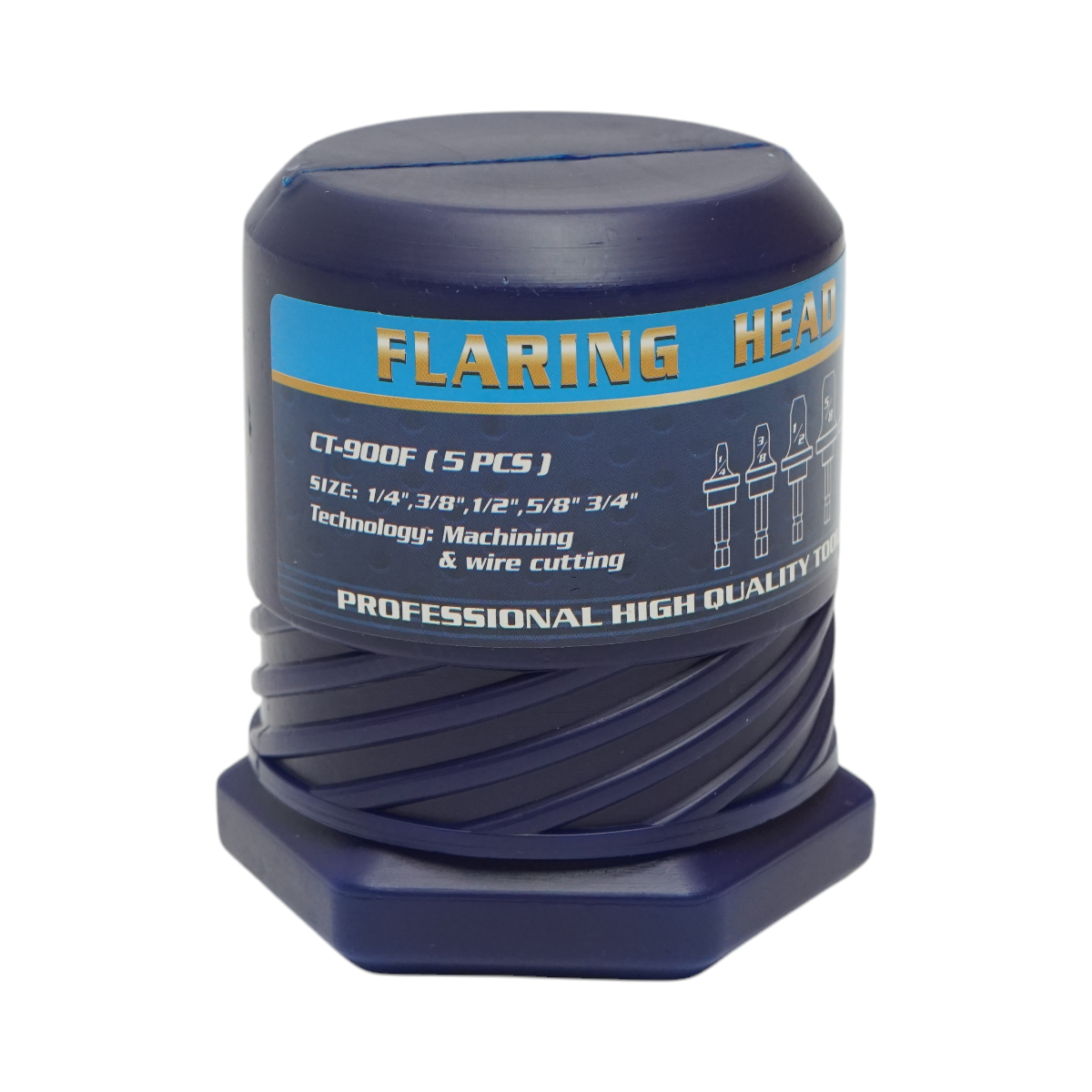 Set di 5 punte di espansione per tubi da 1/4-3/4 pollici per installazioni HVAC/R - immagine 4
