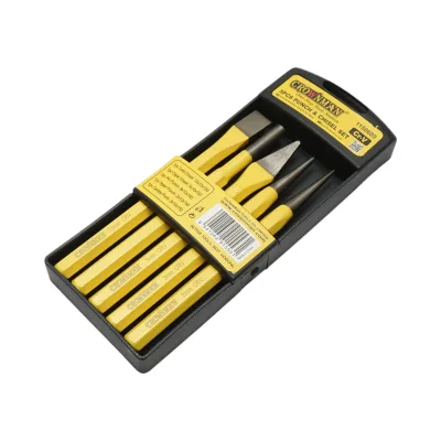 Set di 5 scalpelli e punte in acciaio Cr-V Crownman - immagine 3