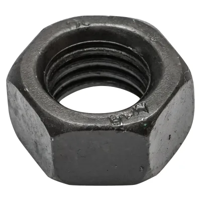 Set di 50 dadi esagonali neri DIN 934 M18 G10 - immagine 2