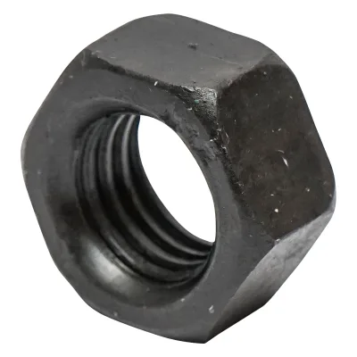 Set di 50 dadi esagonali neri DIN 934 M18 G10 - immagine 3