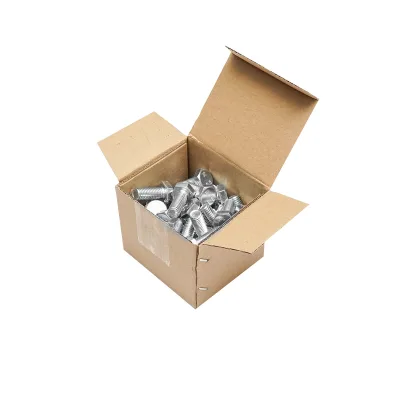 Set di 50 viti a testa esagonale DIN 933-8.8 M10X25mm