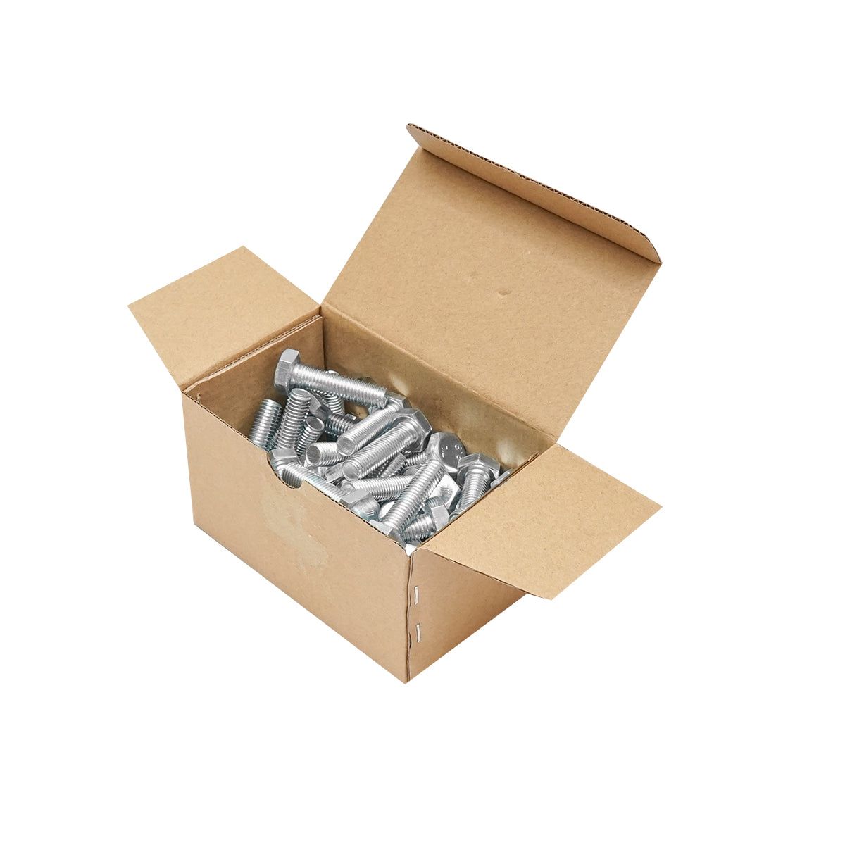 Set di 50 viti a testa esagonale DIN 933-8.8 M10X40mm