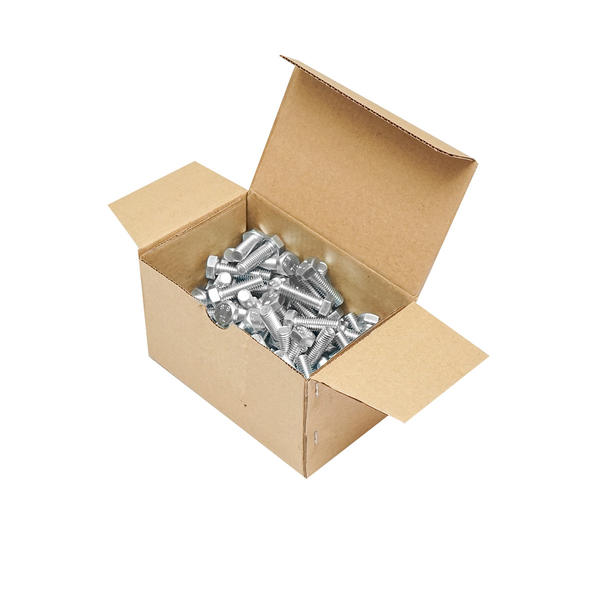 Set di 50 viti a testa esagonale DIN 933-8.8 M8X25mm