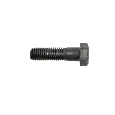 Set di 50 viti nere a testa esagonale DIN 931 M14x50 G10,9
