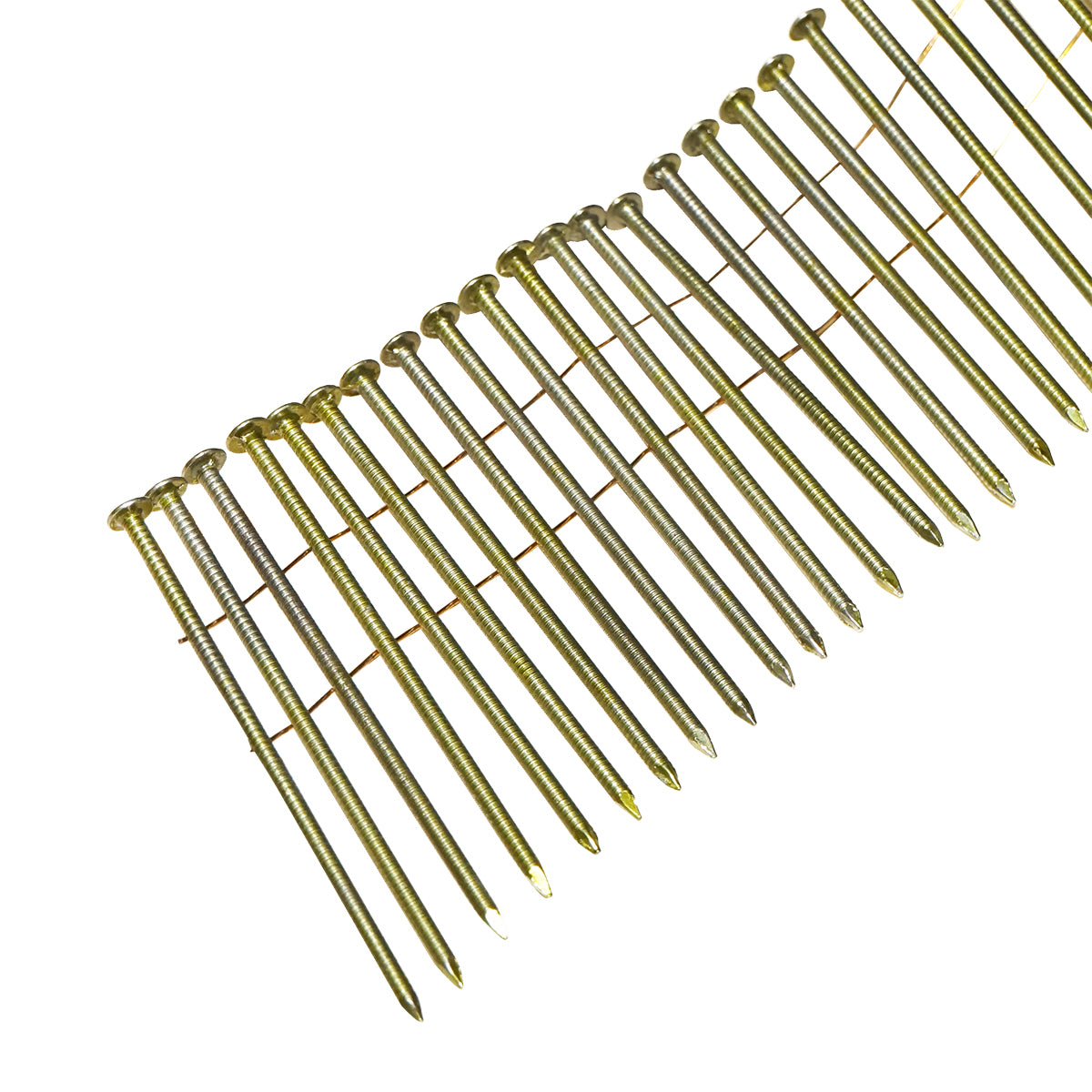 Set di 5000 chiodi su tamburo/rullo, anellati 2,8x80mm, 250 pezzi/rotolo - immagine 2
