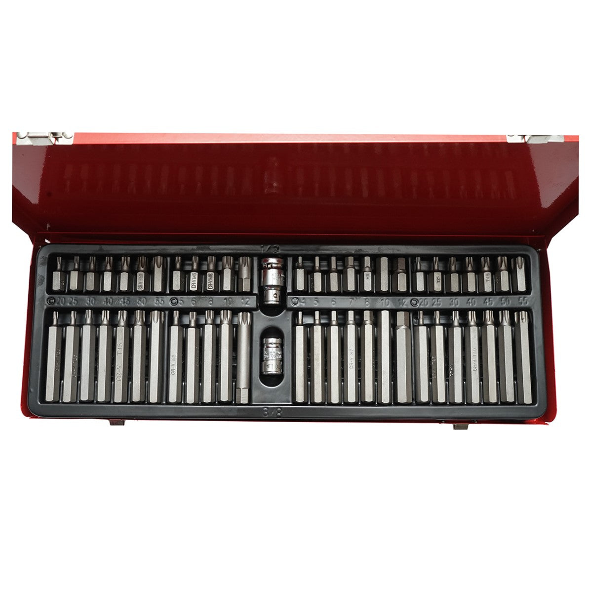 Set di 54 punte a brugola, torx, esagonali e scanalate Breckner Germany - immagine 3