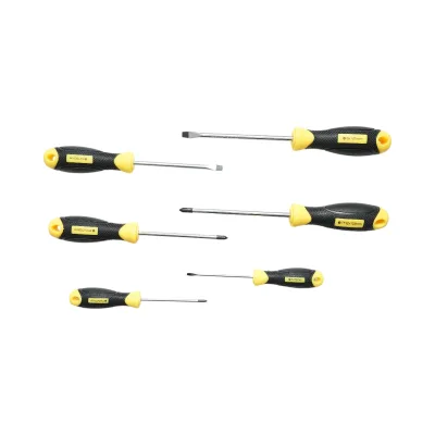 Set di 6 cacciaviti magnetici professionali CR-V Crownman - immagine 2