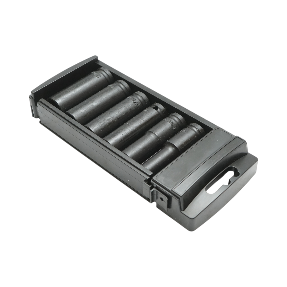 Set di 6 chiavi a bussola a impatto lunghe 10-21 mm, 78 mm, quadrate da 1/2 pollice in acciaio Cr-Mo Breckner Germany - immagine 2