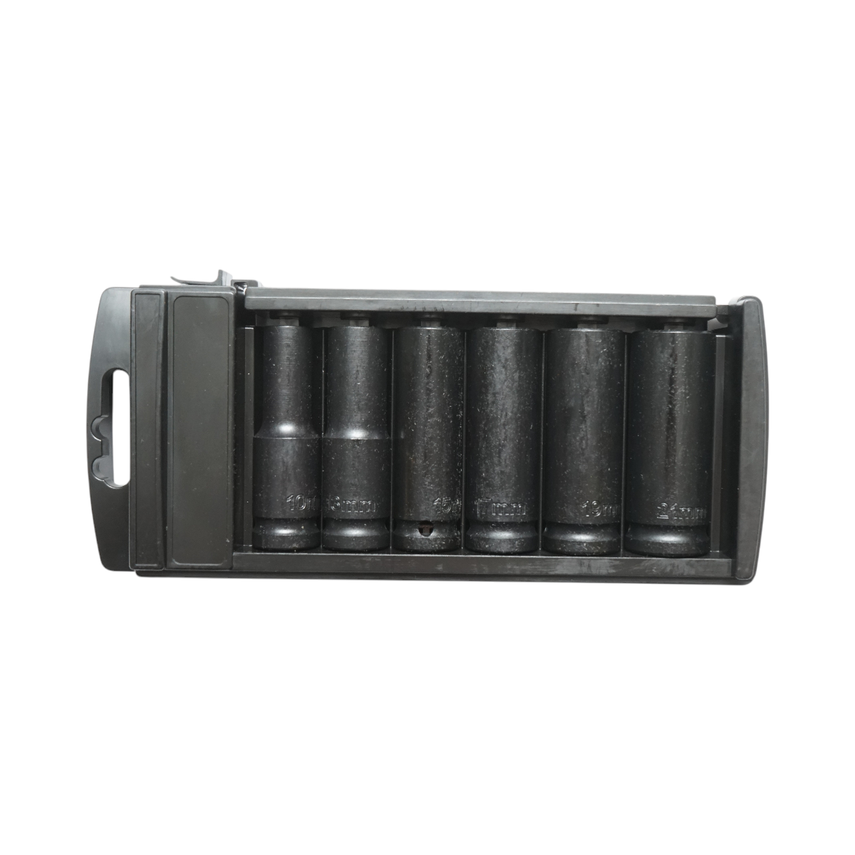 Set di 6 chiavi a bussola a impatto lunghe 10-21 mm, 78 mm, quadrate da 1/2 pollice in acciaio Cr-Mo Breckner Germany - immagine 5