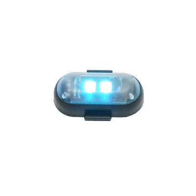 Set di 6 luci stroboscopiche LED RGB con telecomando, 10 modalità, 8 colori, batteria al litio ricaricabile da 110 mAh USB-C IP65 - immagine 5