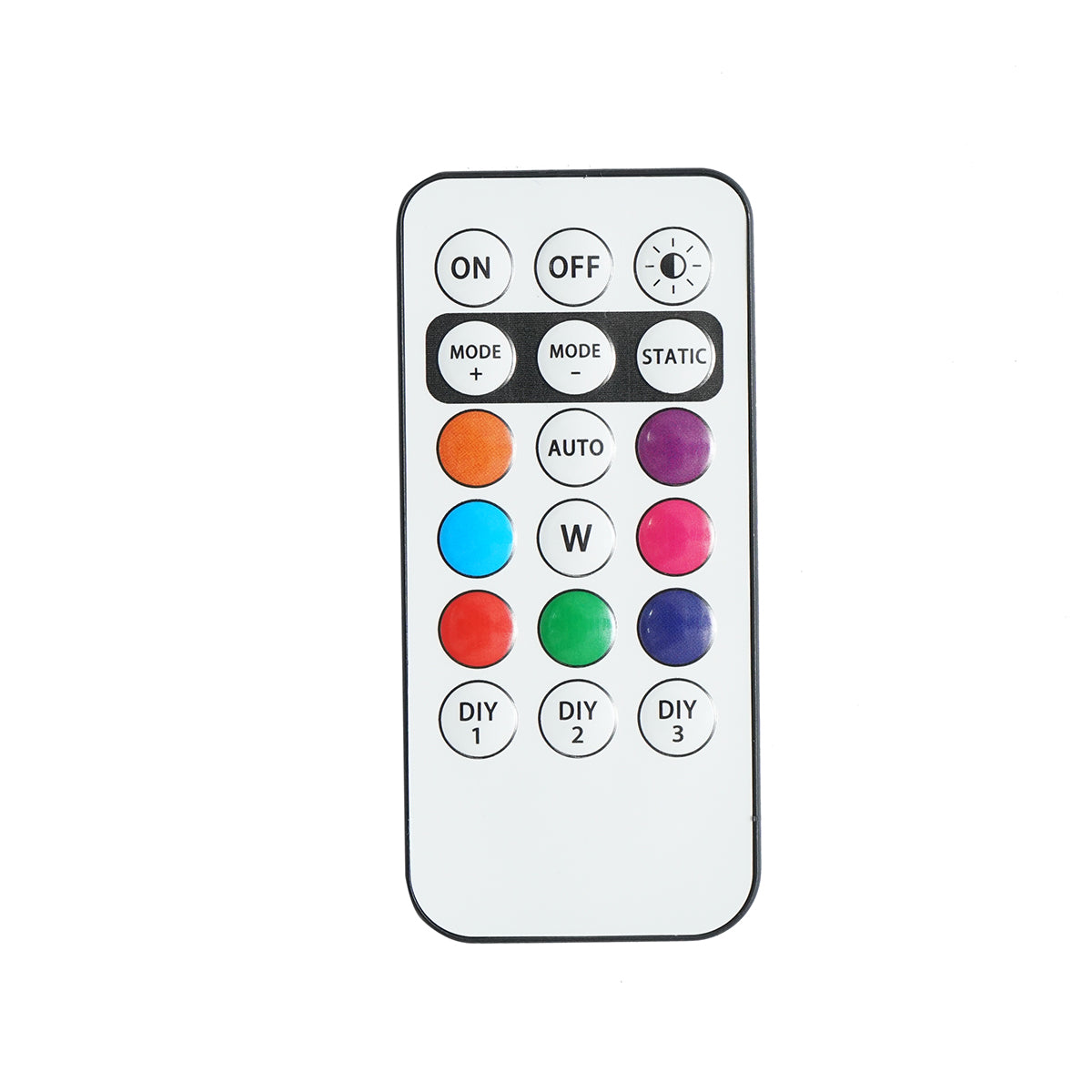 Set di 6 luci stroboscopiche LED RGB con telecomando, 10 modalità, 8 colori, batteria al litio ricaricabile da 110 mAh USB-C IP65 - immagine 3