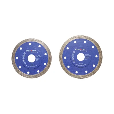 Set di 7 punte diamantate a corona da 10-68 mm, filettatura interna M14 + 2 dischi da 115 e 125 mm per piastrelle in ceramica, marmo e granito Breckner Germany - immagine 6