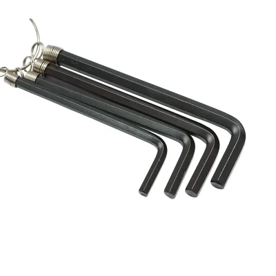 Set di 8 chiavi esagonali da 1,5 a 6 mm, acciaio al carbonio HRC 48-52 Crownman - immagine 4