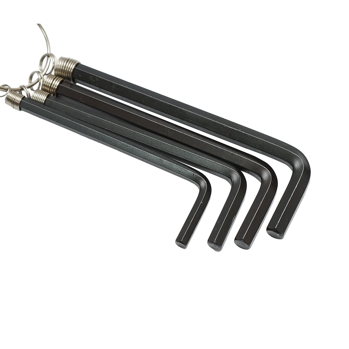 Set di 8 chiavi esagonali da 1,5 a 6 mm, acciaio al carbonio HRC 48-52 Crownman - immagine 4