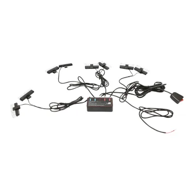 Set di 8 luci stroboscopiche LED – 3 LED per modulo, 12V Breckner Germany - immagine 3