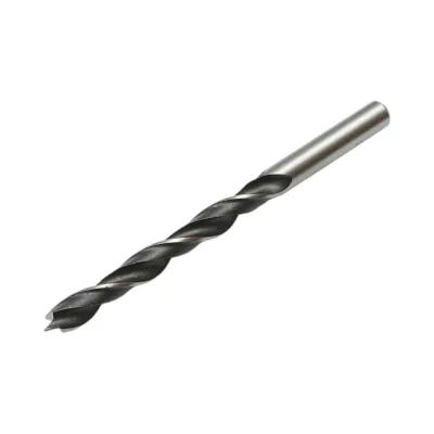 Set di 8 punte da trapano per legno da 3-10 mm HCS, gambo cilindrico, punta di centraggio Breckner Germany - immagine 6