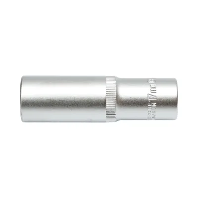 Set di 9 chiavi a bussola lunghe da 10 a 24 mm, attacco quadrato da 1/2 pollice, materiale Cr-V 50BV30 Crownman - immagine 4