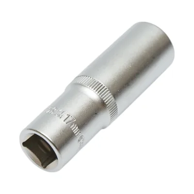 Set di 9 chiavi a bussola lunghe da 10 a 24 mm, attacco quadrato da 1/2 pollice, materiale Cr-V 50BV30 Crownman - immagine 5