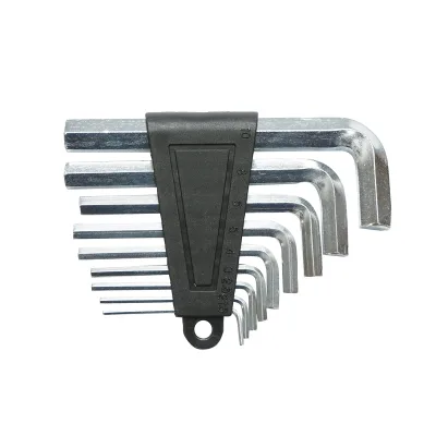 Set di 9 chiavi esagonali da 1,5 a 10 mm in acciaio forgiato e trattato termicamente - immagine 3