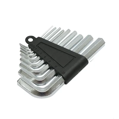 Set di 9 chiavi esagonali da 1,5 a 10 mm in acciaio forgiato e trattato termicamente - immagine 4