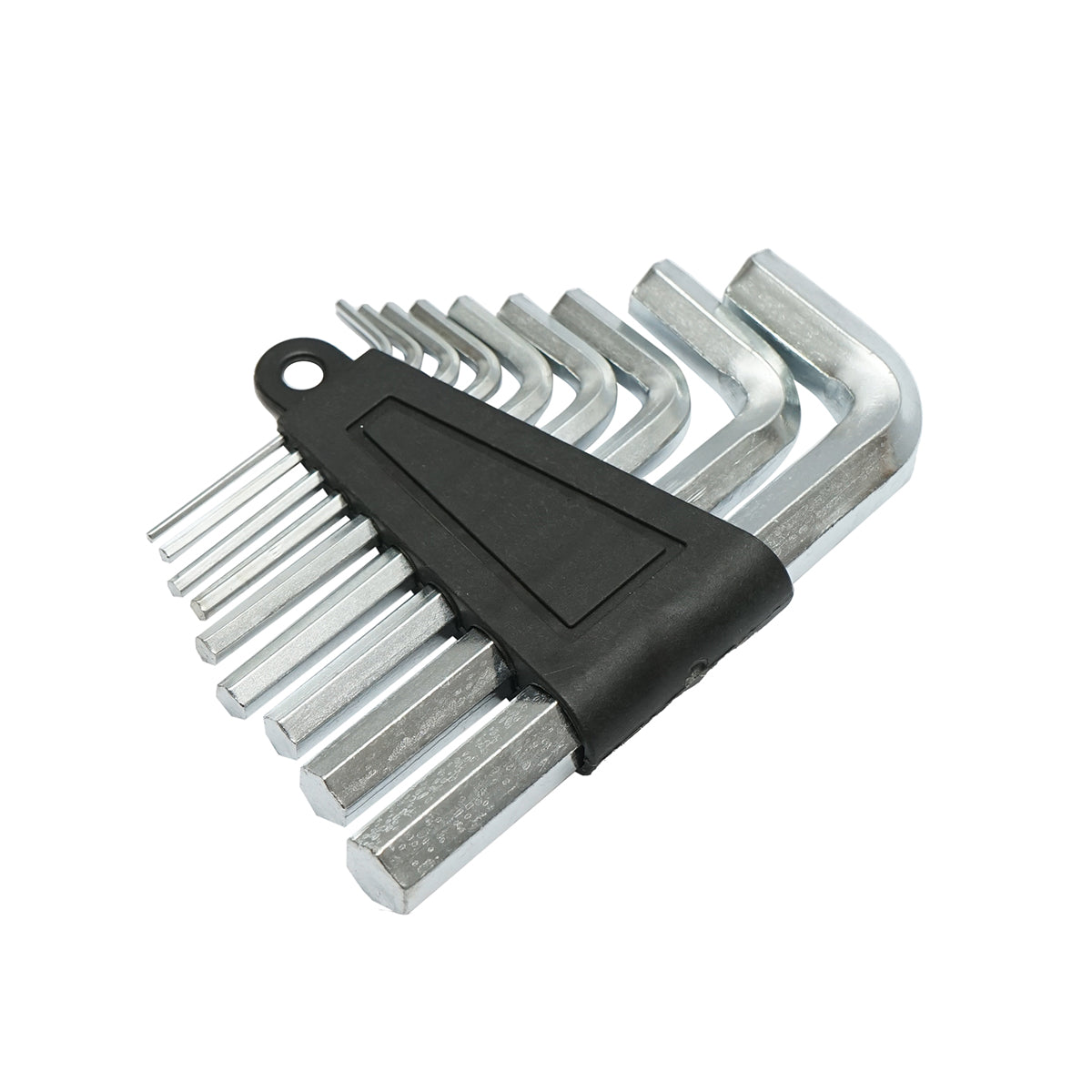 Set di 9 chiavi esagonali da 1,5 a 10 mm in acciaio forgiato e trattato termicamente - immagine 2