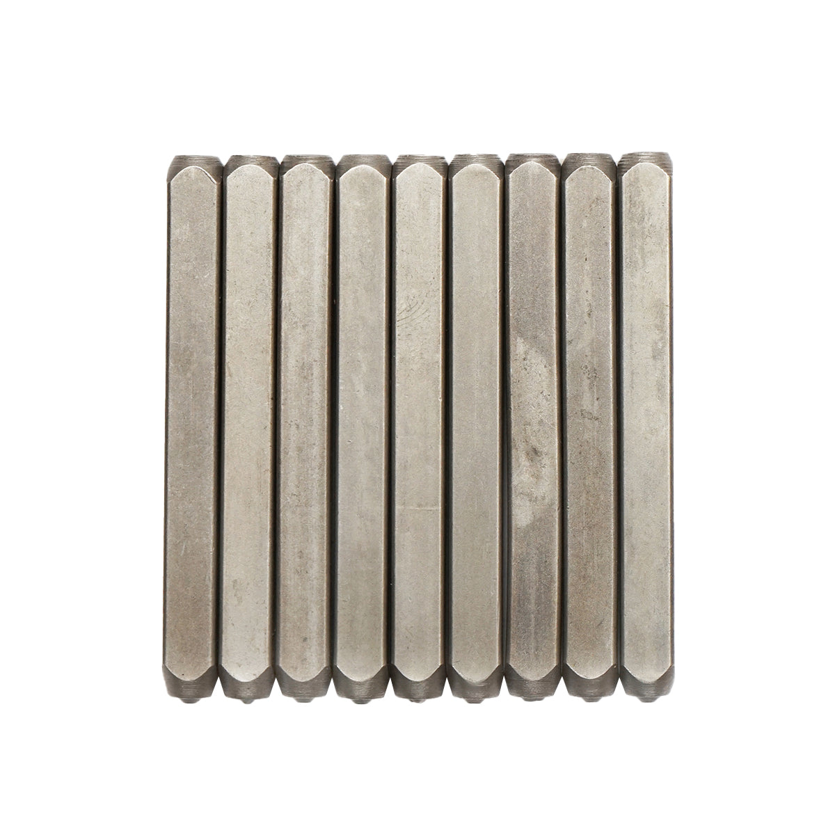 Set di 9 punzoni con numeri da 0 a 9 – altezza caratteri 3 mm - immagine 6