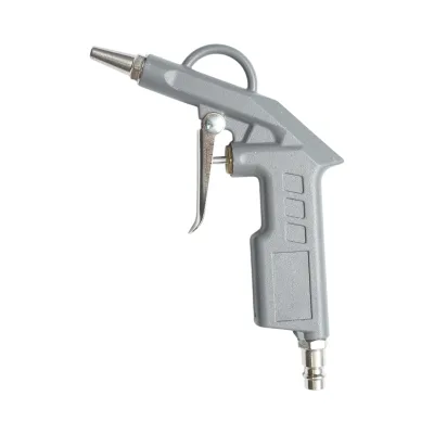 Set di aria compressa da 6 pezzi con tubo a spirale da 5 m, pistola gonfiatrice, soffiatore d'aria, ago per sfere e adattatori - immagine 4