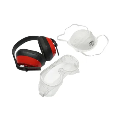 Set di attrezzature da lavoro: maschera antipolvere, occhiali e casco Breckner Germany - immagine 2