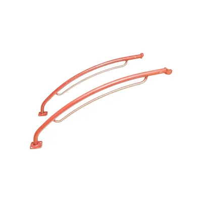 Set di barre di protezione per cabina trattore forestale sinistra+destra