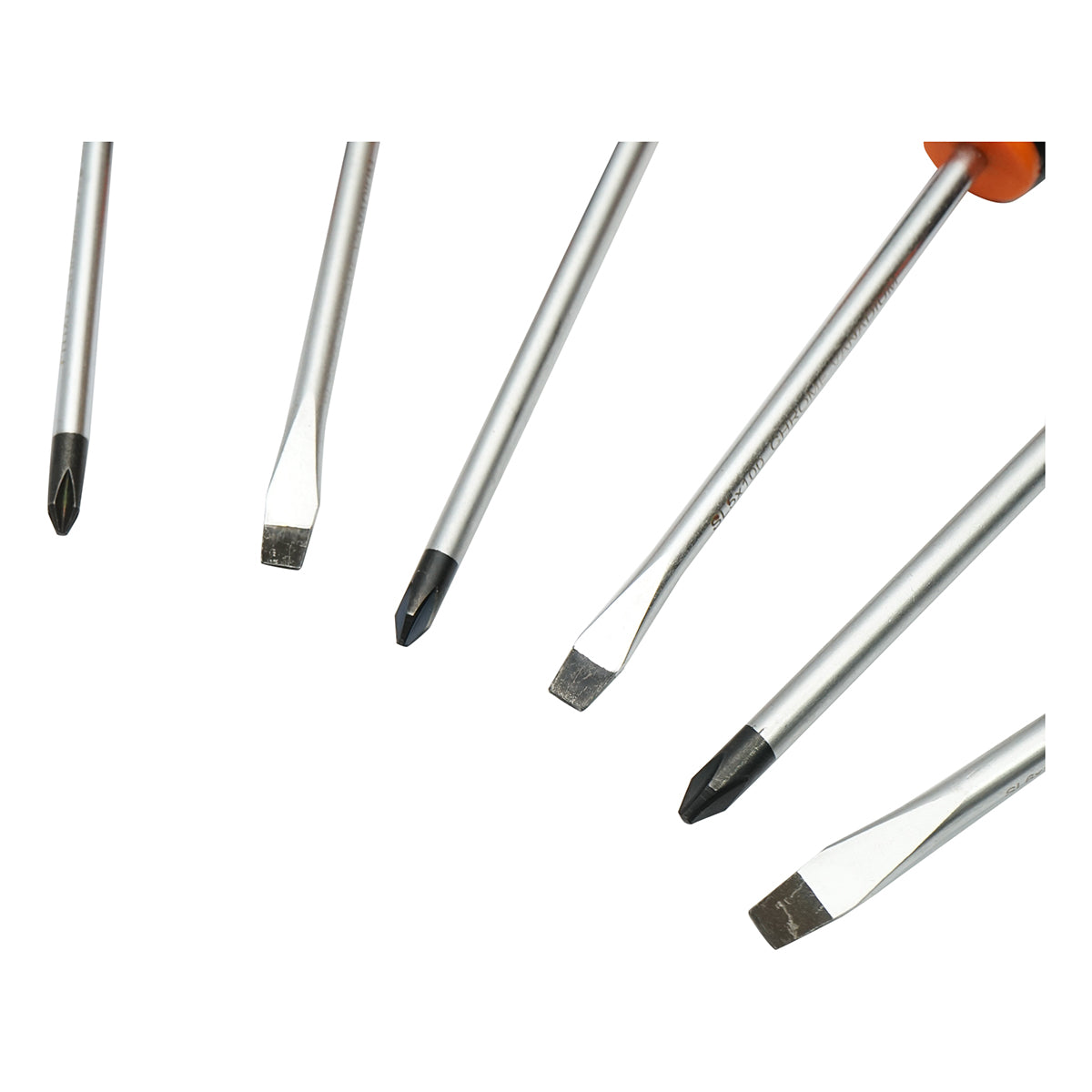 Set di cacciaviti 6 pezzi dritti e a croce Cr-V con punta magnetica professionali - immagine 4