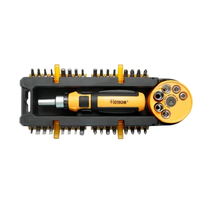Set di cacciaviti con cricchetto e 39 punte Hoteche - immagine 4