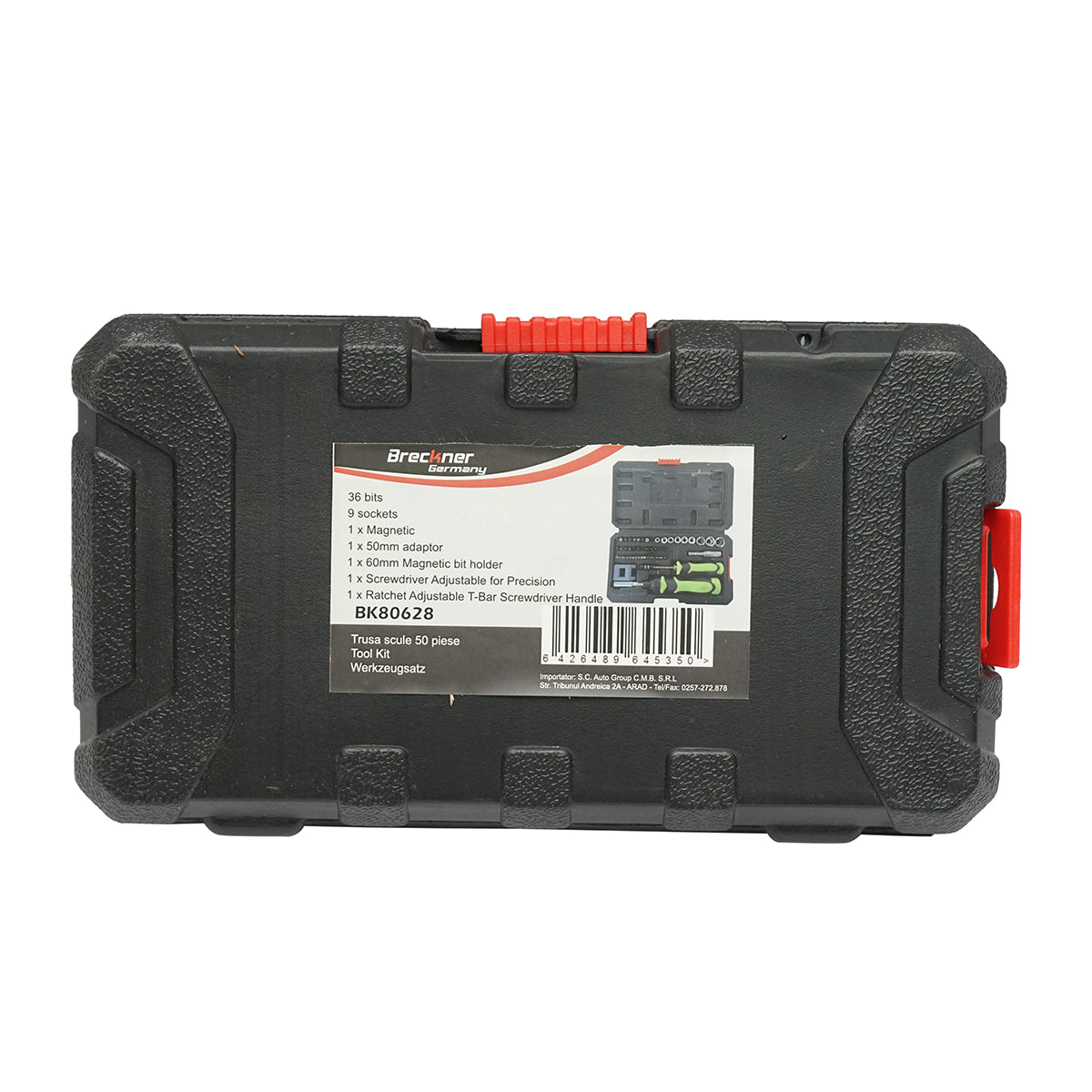 Set di cacciaviti con punte e bussole da 5-13 mm 51 pezzi Breckner Germany - immagine 2